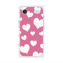 プレミアムスクエアケース with MagSafe［ Dot Hearts - Pink ］