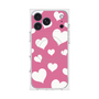 プレミアムスクエアケース with MagSafe［ Dot Hearts - Pink ］