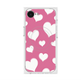 プレミアムスクエアケース with MagSafe［ Dot Hearts - Pink ］