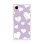 プレミアムスクエアケース with MagSafe［ Dot Hearts - Purple ］