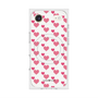 プレミアムスクエアケース with MagSafe［ Stripe Hearts - Pink ］