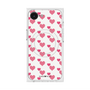 プレミアムスクエアケース with MagSafe［ Stripe Hearts - Pink ］