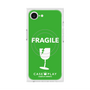 プレミアムスクエアケース with MagSafe［ FRAGILE - Green ］
