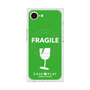 プレミアムスクエアケース with MagSafe［ FRAGILE - Green ］