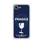 プレミアムスクエアケース with MagSafe［ FRAGILE - Navy ］