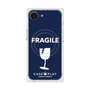 プレミアムスクエアケース with MagSafe［ FRAGILE - Navy ］