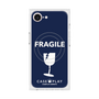 プレミアムスクエアケース with MagSafe［ FRAGILE - Navy ］