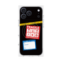 プレミアムスクエアケース with MagSafe［ FRAGILE Stickers - Black ］