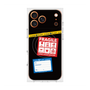 プレミアムスクエアケース with MagSafe［ FRAGILE Stickers - Black ］