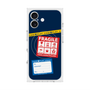 プレミアムスクエアケース with MagSafe［ FRAGILE Stickers - Navy ］
