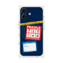 プレミアムスクエアケース with MagSafe［ FRAGILE Stickers - Navy ］