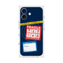 プレミアムスクエアケース with MagSafe［ FRAGILE Stickers - Navy ］