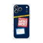 プレミアムスクエアケース with MagSafe［ FRAGILE Stickers - Navy ］