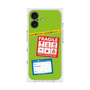 プレミアムスクエアケース with MagSafe［ FRAGILE Stickers - Green ］