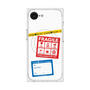 プレミアムスクエアケース with MagSafe［ FRAGILE Stickers - White ］