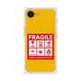 プレミアムスクエアケース with MagSafe［ FRAGILE Sticker - Yellow ］