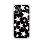 プレミアムスクエアケース with MagSafe［ Stars - Black ］