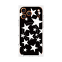プレミアムスクエアケース with MagSafe［ Stars - Black ］