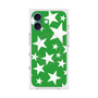 プレミアムスクエアケース with MagSafe［ Stars - Green ］