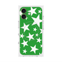 プレミアムスクエアケース with MagSafe［ Stars - Green ］