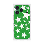 プレミアムスクエアケース with MagSafe［ Stars - Green ］