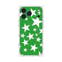 プレミアムスクエアケース with MagSafe［ Stars - Green ］