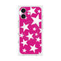 プレミアムスクエアケース with MagSafe［ Stars - Pink ］