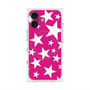 プレミアムスクエアケース with MagSafe［ Stars - Pink ］