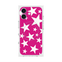 プレミアムスクエアケース with MagSafe［ Stars - Pink ］