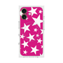 プレミアムスクエアケース with MagSafe［ Stars - Pink ］