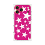 プレミアムスクエアケース with MagSafe［ Stars - Pink ］