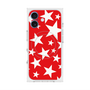 プレミアムスクエアケース with MagSafe［ Stars - Red ］