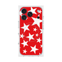 プレミアムスクエアケース with MagSafe［ Stars - Red ］