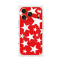 プレミアムスクエアケース with MagSafe［ Stars - Red ］