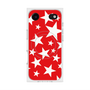 プレミアムスクエアケース with MagSafe［ Stars - Red ］