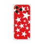 プレミアムスクエアケース with MagSafe［ Stars - Red ］