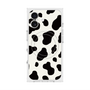 プレミアムスクエアケース with MagSafe［ Cow - White ］