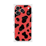 プレミアムスクエアケース with MagSafe［ Cow - Red ］
