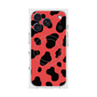 プレミアムスクエアケース with MagSafe［ Cow - Red ］