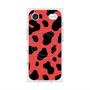 プレミアムスクエアケース with MagSafe［ Cow - Red ］