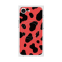 プレミアムスクエアケース with MagSafe［ Cow - Red ］