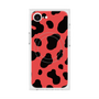 プレミアムスクエアケース with MagSafe［ Cow - Red ］