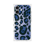 プレミアムスクエアケース with MagSafe［ Leopard - Blue ］