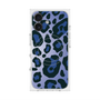 プレミアムスクエアケース with MagSafe［ Leopard - Blue ］