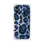 プレミアムスクエアケース with MagSafe［ Leopard - Blue ］