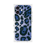 プレミアムスクエアケース with MagSafe［ Leopard - Blue ］