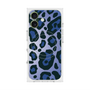 プレミアムスクエアケース with MagSafe［ Leopard - Blue ］