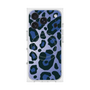 プレミアムスクエアケース with MagSafe［ Leopard - Blue ］