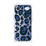 プレミアムスクエアケース with MagSafe［ Leopard - Blue ］