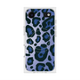 プレミアムスクエアケース with MagSafe［ Leopard - Blue ］
